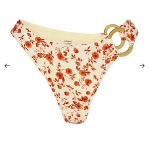 Small - NWT - Monday Swimwear - Bronte Bottom Sunrise Floral Bikini Bottom